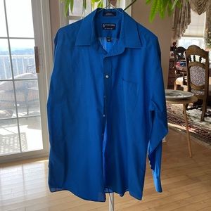 Blue Stafford Long sleeve button up shirt